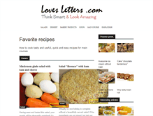 Tablet Screenshot of loves-letters.com